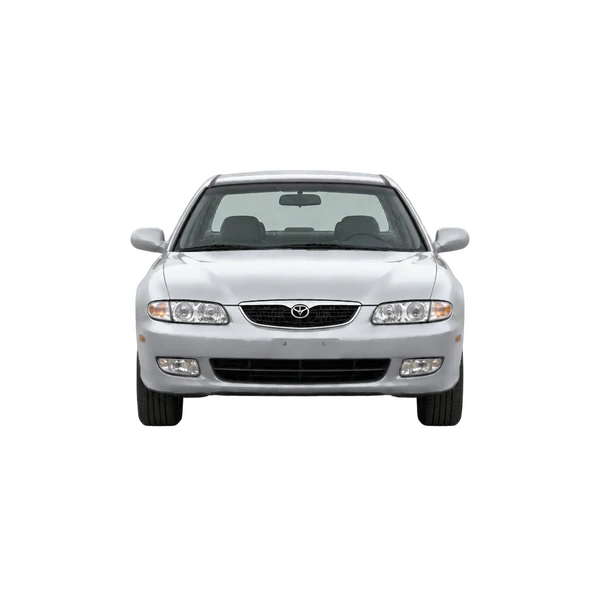 Mazda Xedos 6 1996 باللون فضي، منظر أمامي