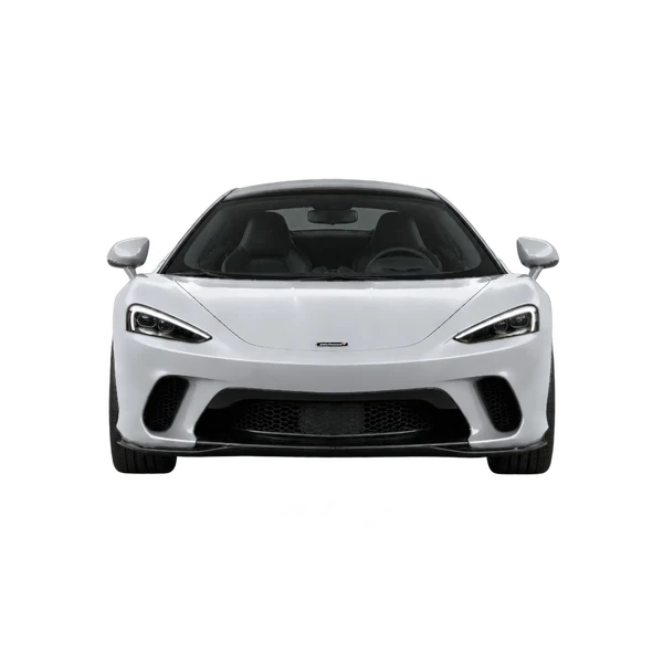 2026 McLaren GT in Silber, Ansicht: Front