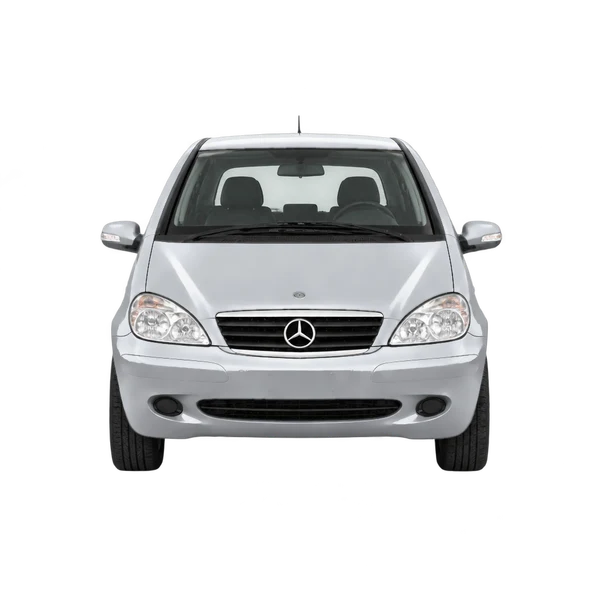 2000 Mercedes-Benz A-Class in Silber, Ansicht: Front