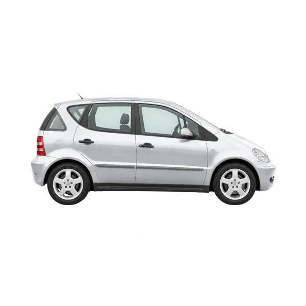2000 Mercedes-Benz A-Class in Silber, Ansicht: Seite (nach rechts gewandt)
