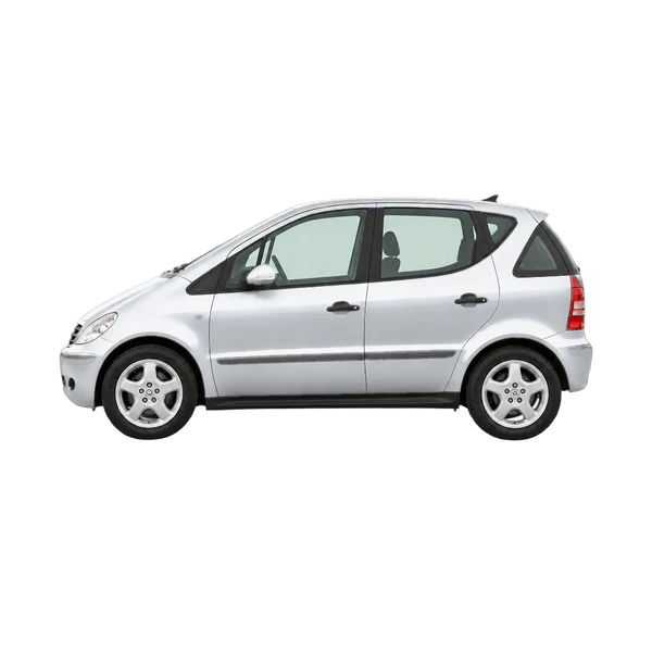 2001 Mercedes-Benz A-Class in Silber, Ansicht: Seite (nach links gerichtet)