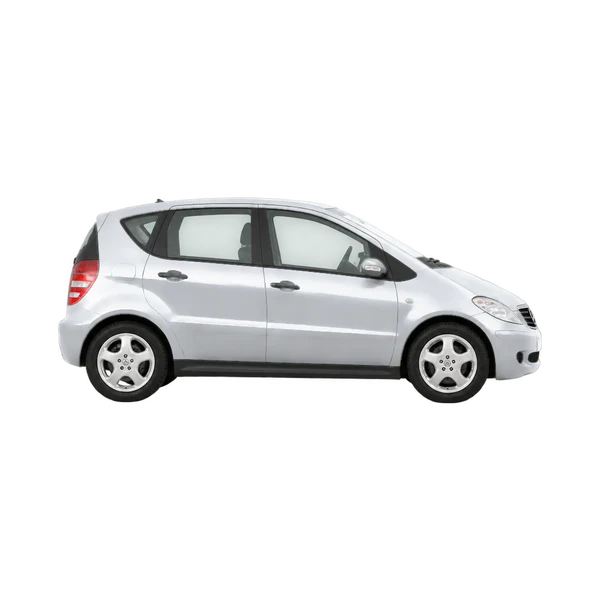 2003 Mercedes-Benz A-Class in Silber, Ansicht: Seite (nach rechts gewandt)