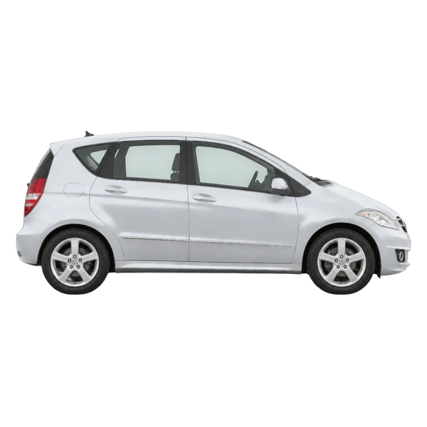 2011 Mercedes-Benz A-Class in Silber, Ansicht: Seite (nach rechts gewandt)