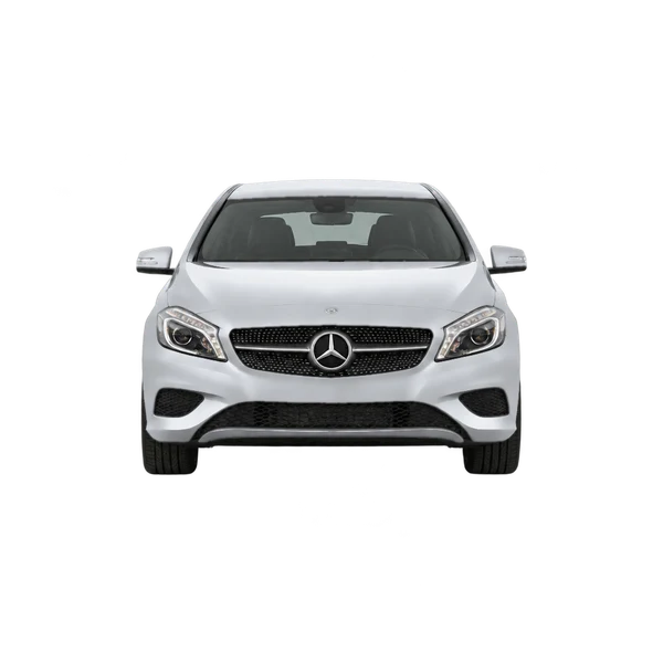 silver 2015 Mercedes-Benz A front view