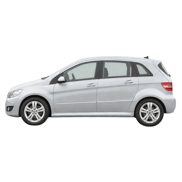 2008 Mercedes-Benz B-Class in Silber, Ansicht: Seite (nach links gerichtet)