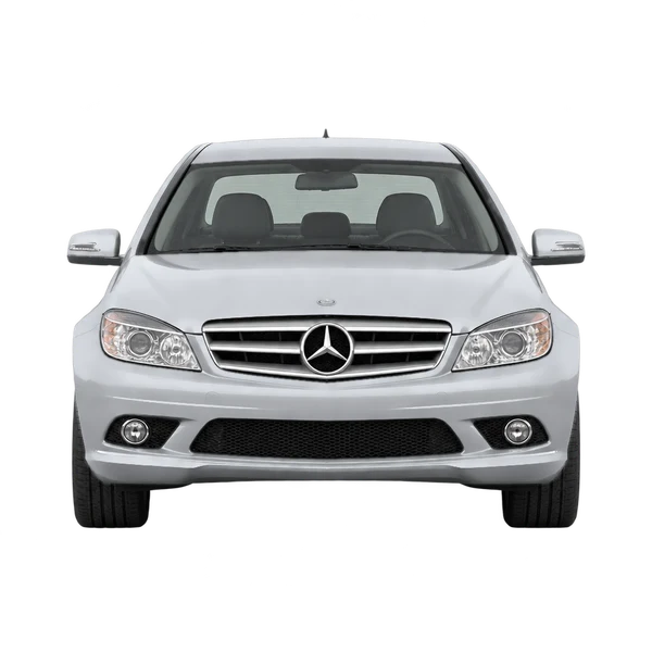 2011 Mercedes-Benz C-Class in Silber, Ansicht: Front