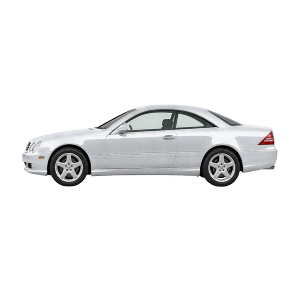2002 Mercedes-Benz CL-Class in Silber, Ansicht: Seite (nach links gerichtet)