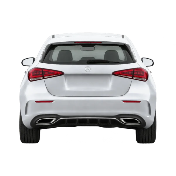 silver 2019 Mercedes-Benz Classe A rear view