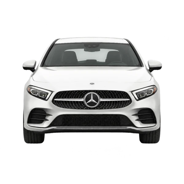 white 2019 Mercedes-Benz Classe A front view