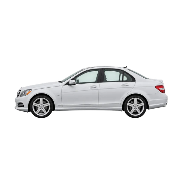 white 2012 Mercedes-Benz Classe C side (facing left) view
