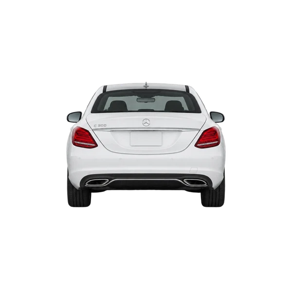 white 2016 Mercedes-Benz Classe C rear view
