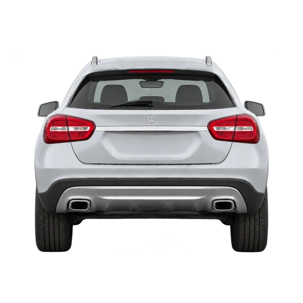 silver 2019 Mercedes-Benz Classe GLA rear view