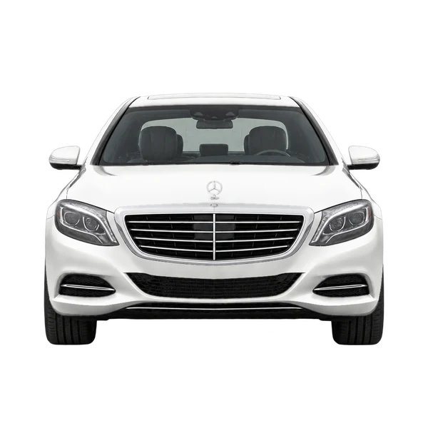 white 2017 Mercedes-Benz Classe S front view