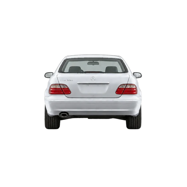 silver 1999 Mercedes-Benz CLK-Class rear view