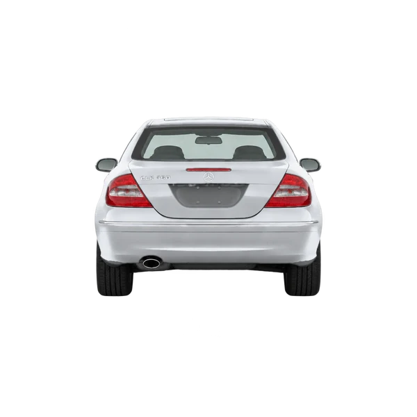 silver 2006 Mercedes-Benz CLK-Class rear view