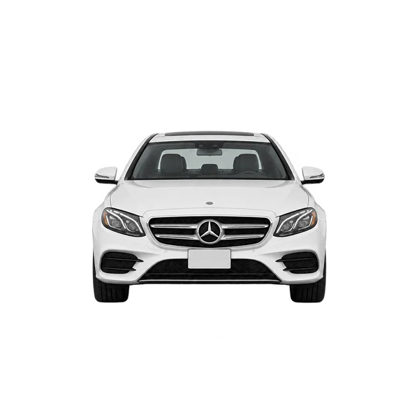 white 2017 Mercedes-Benz E-Klasse front view
