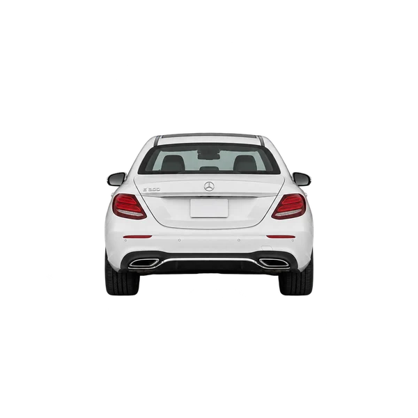 white 2017 Mercedes-Benz E-Klasse rear view