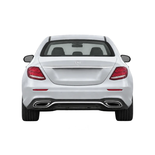 silver 2018 Mercedes-Benz E-Klasse rear view