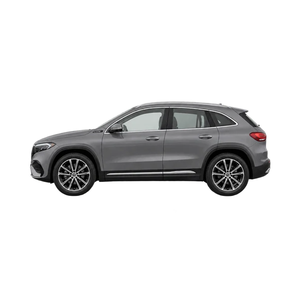 2025 Mercedes-Benz EQA in grau, Ansicht: Seite (nach links gerichtet)