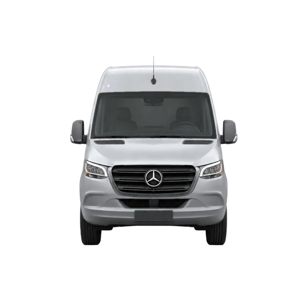 Mercedes-Benz eSprinter 2024 argent, vue avant