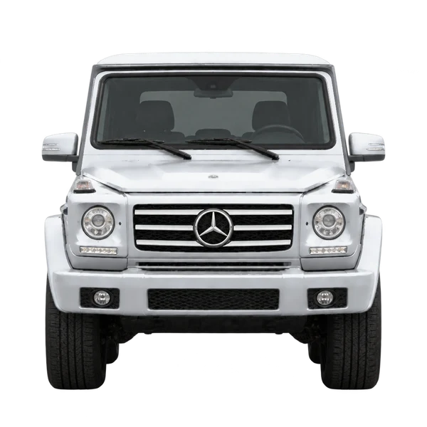 2012 Mercedes-Benz G-Class in Silber, Ansicht: Front
