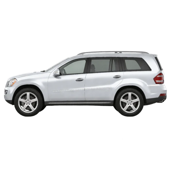2012 Mercedes-Benz GL in Silber, Ansicht: Seite (nach links gerichtet)