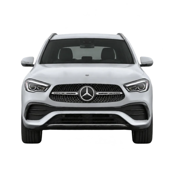 2021 Mercedes-Benz GLA-Class in Silber, Ansicht: Front