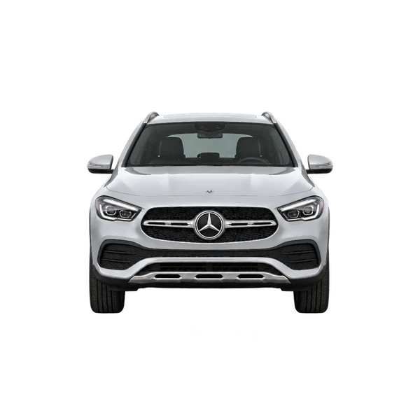 2021 Mercedes-Benz GLA in Silber, Ansicht: Front