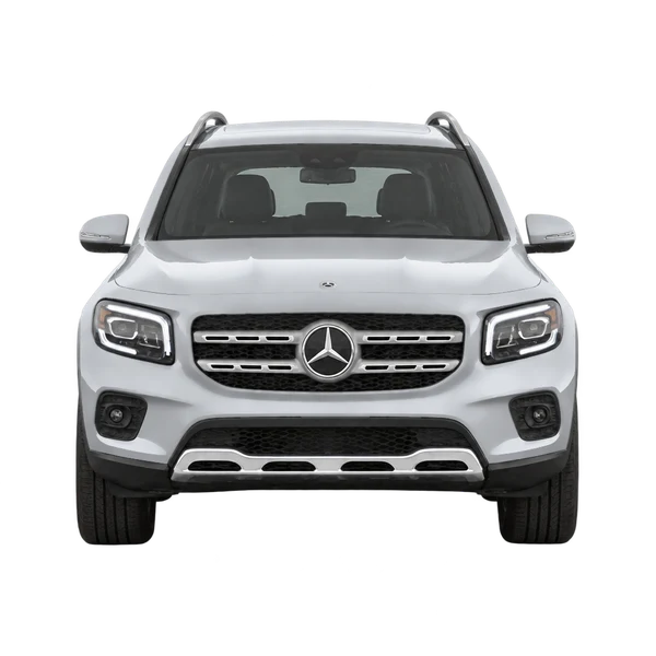 2021 Mercedes-Benz GLB in Silber, Ansicht: Front