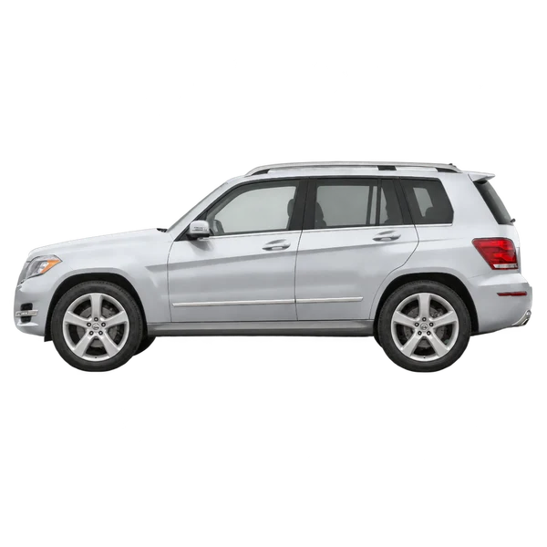 2016 Mercedes-Benz GLK-Class in Silber, Ansicht: Seite (nach links gerichtet)
