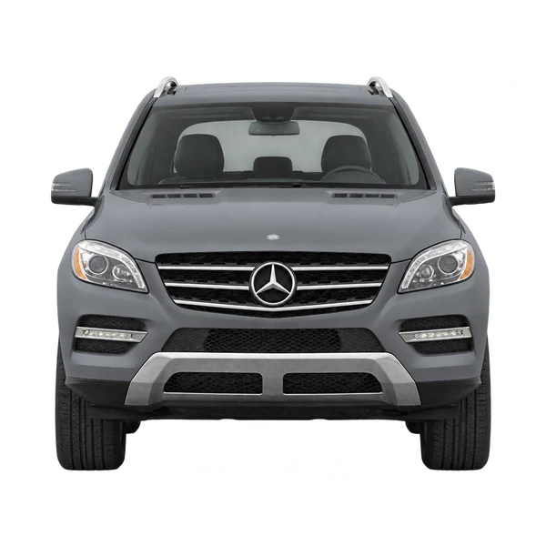 2014 Mercedes-Benz ML-Class in grau, Ansicht: Front