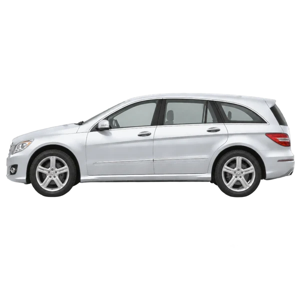 2011 Mercedes-Benz R-Class in Silber, Ansicht: Seite (nach links gerichtet)