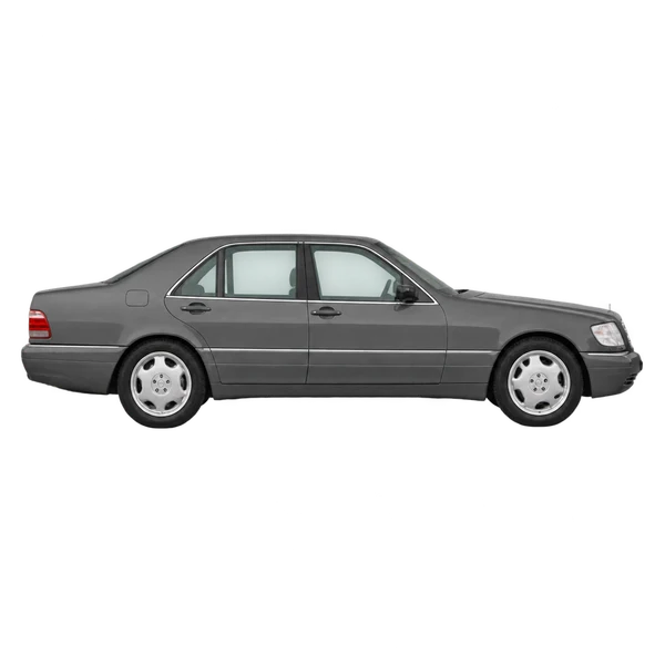 gray 1998 Mercedes-Benz S-Class side (facing right) view