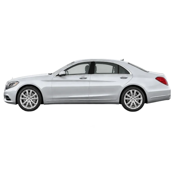 2014 Mercedes-Benz S in Silber, Ansicht: Seite (nach links gerichtet)