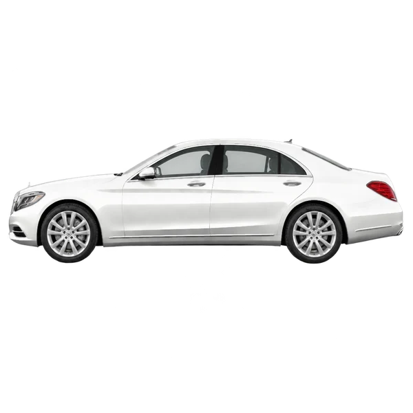 2016 Mercedes-Benz S in weiß, Ansicht: Seite (nach links gerichtet)