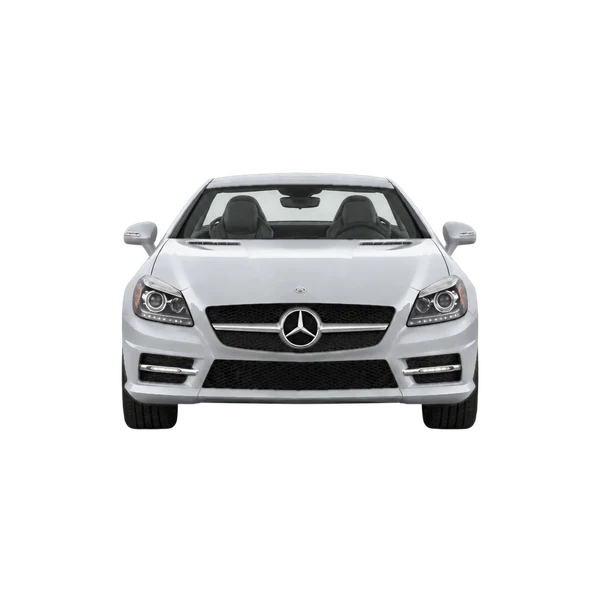 silver 2015 Mercedes-Benz SLK front view