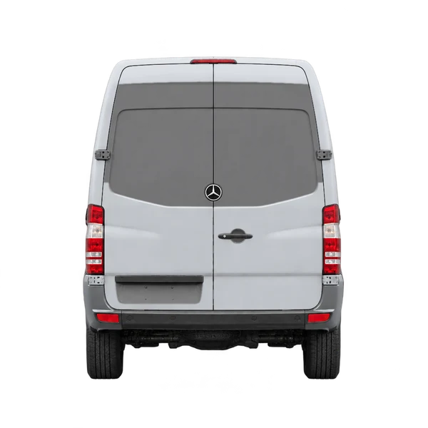 2011 Mercedes-Benz Sprinter in Silber, Ansicht: Heck