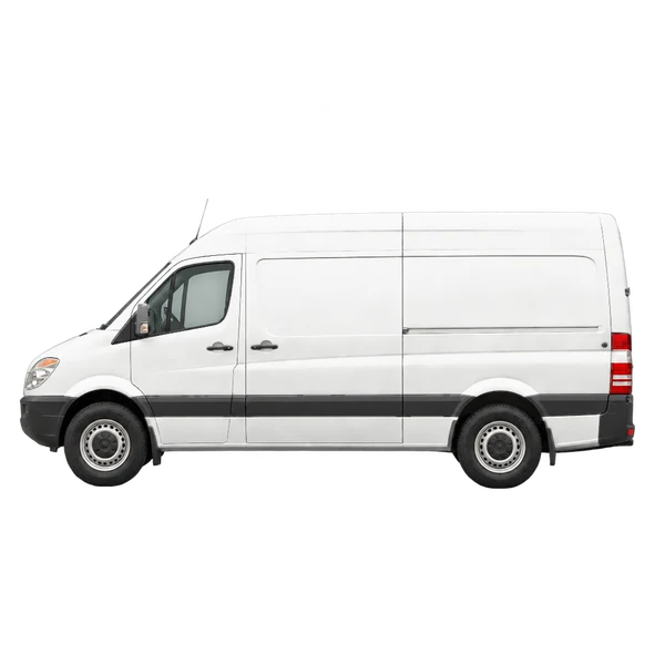 2013 Mercedes-Benz Sprinter in weiß, Ansicht: Seite (nach links gerichtet)