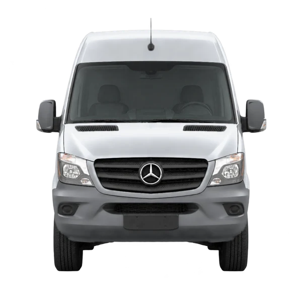 2018 Mercedes-Benz Sprinter in Silber, Ansicht: Front