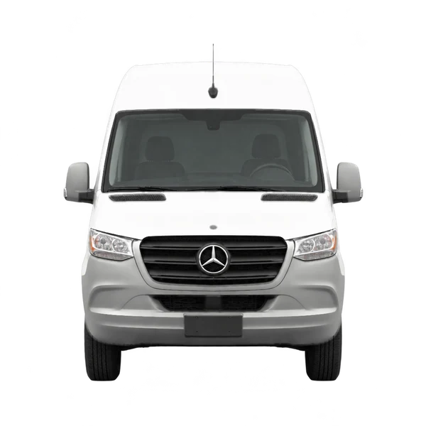 Mercedes-Benz Sprinter 2019 blanc, vue avant