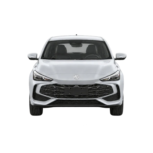 MG 3 2024 en plateado, vista frontal