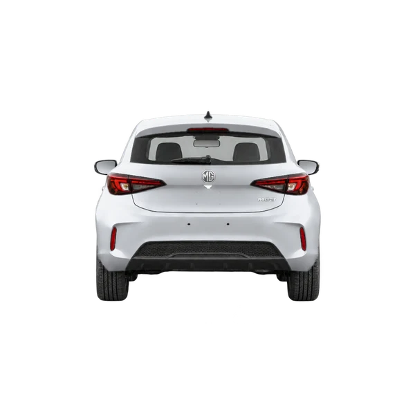 MG 3 2024 en plateado, vista trasera