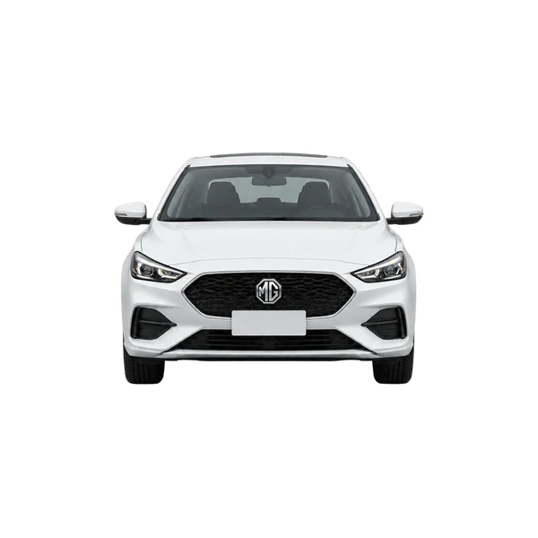 MG 5 2025 blanc, vue avant