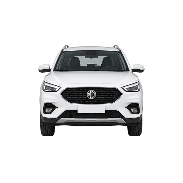 MG ZS 2022 en blanco, vista frontal