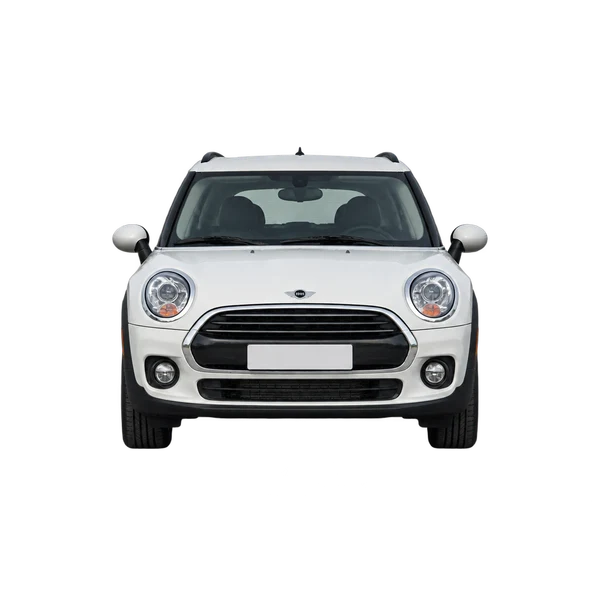 MINI Clubman 2015 باللون أبيض، منظر أمامي