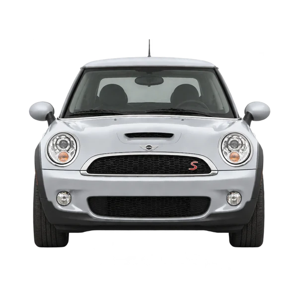 シルバーの2006 MINI Cooper S（正面ビュー）