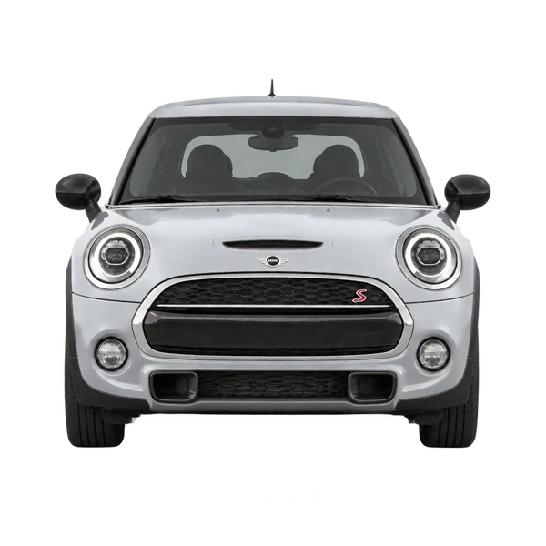 シルバーの2018 MINI Cooper S（正面ビュー）