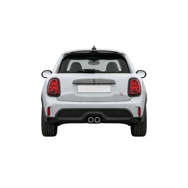 シルバーの2024 MINI Cooper S（リアビュー）