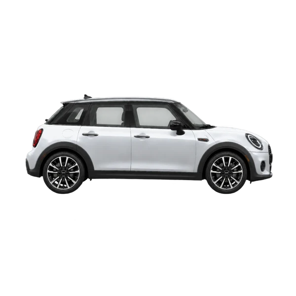 シルバーの2026 MINI Cooper S（側面（右向き）ビュー）