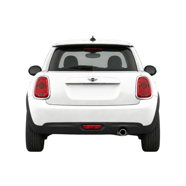 MINI Cooper 2023 blanc, vue arrière